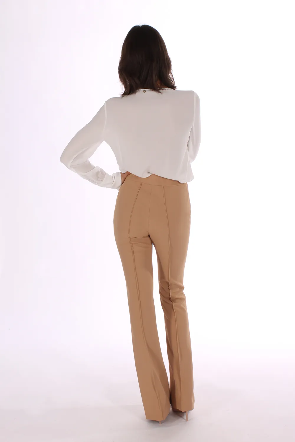 LIU JO | PANTALONI FLARE STRETCH  - Punto Blu
